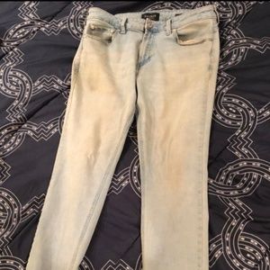 Skinny Blue Pacsun Jeans with Stretch